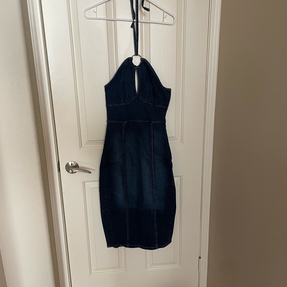 Jeans cocktail dress